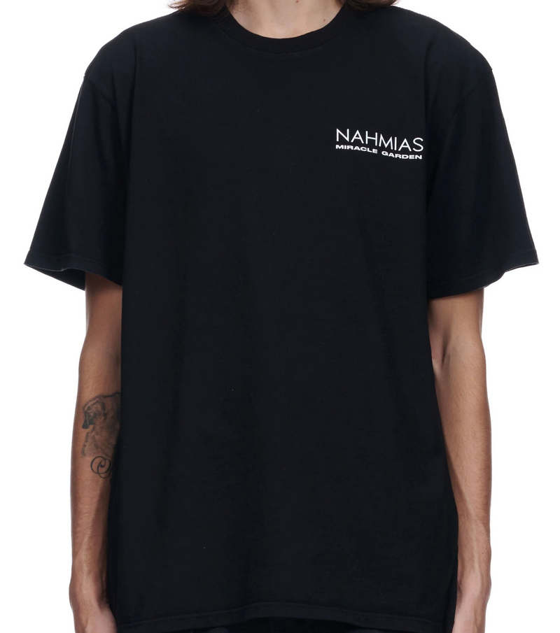 NAHMIAS - Miracle Garden T-shirt (black)