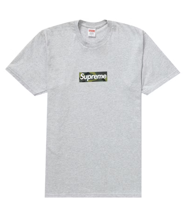 Supreme Box Logo Tee (FW23) Ash Grey – RvceShops - Main Image