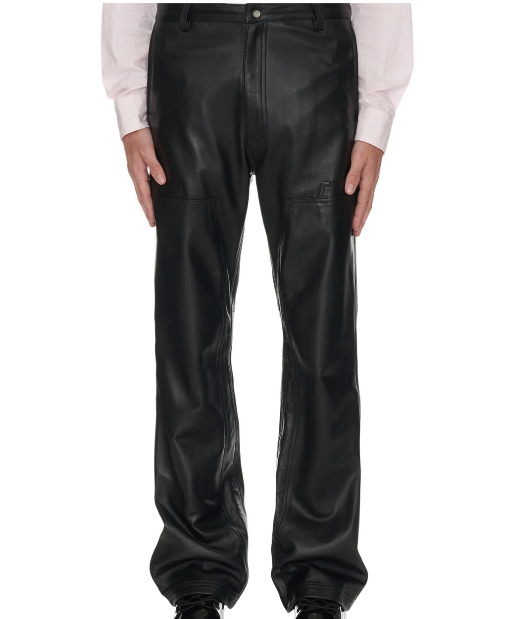 NAHMIAS - Leather Carpenter Pant