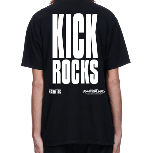 NAHMIAS - Kick Rocks T-shirt