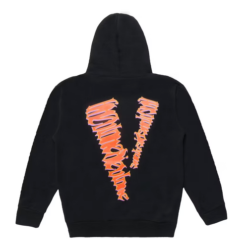 Juice Wrld x Vlone Neon Sweatshirt Black
