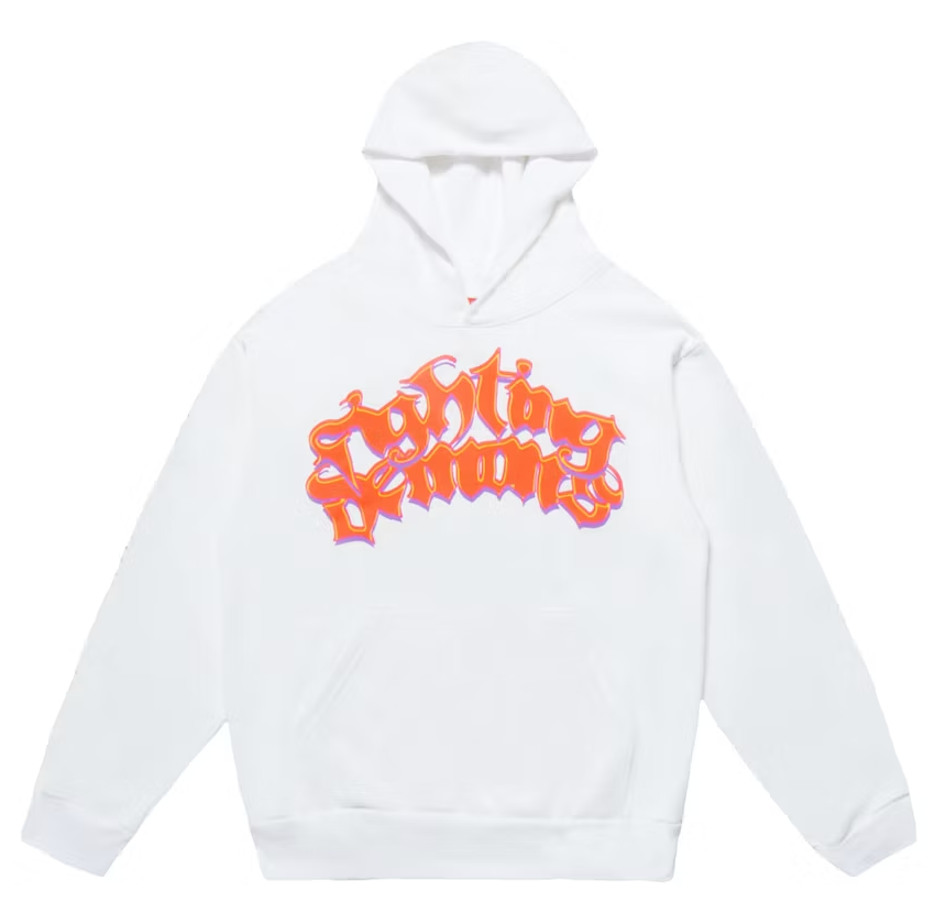 Juice Wrld x Vlone Neon Sweatshirt White