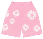 Denim Tears The Cotton Wreath Shorts Pink