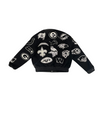 Jeff Hamilton - NFL Collage Wool Jacket - Black