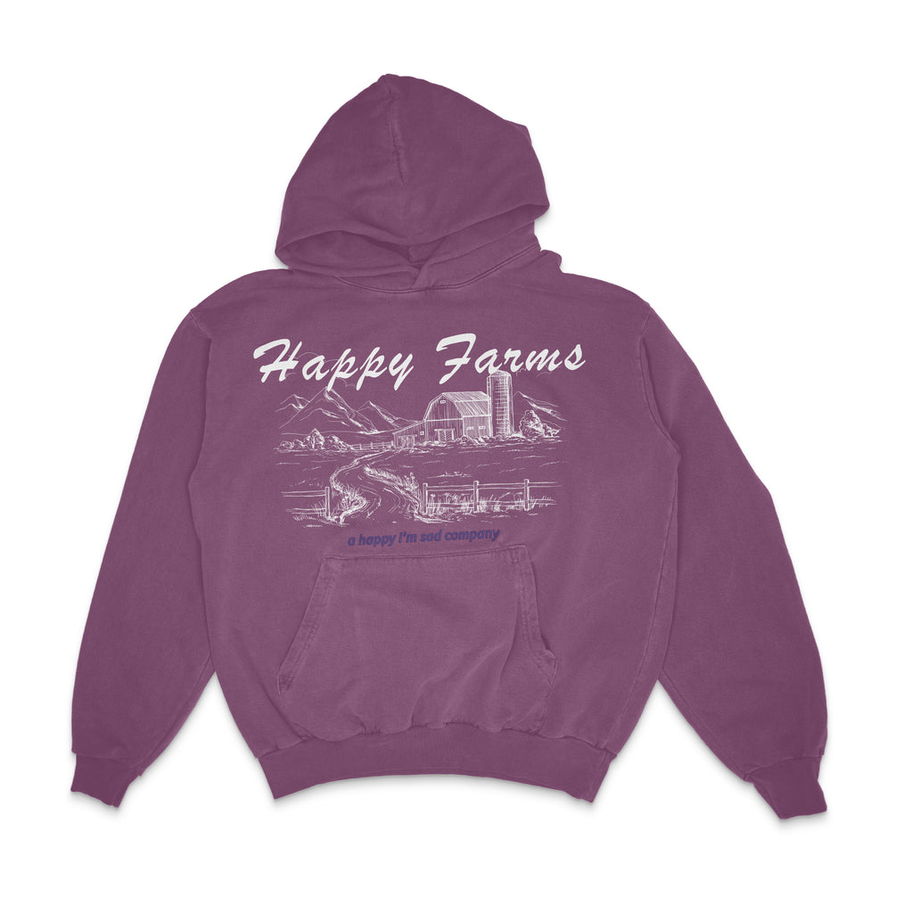 Happy I'm Sad - Happy Farms Hoodie (Purple)