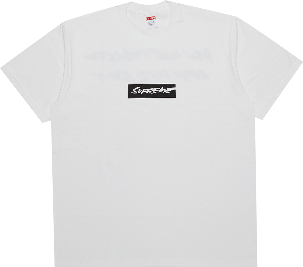 Supreme Futura Box Logo Tee White FledermausShops