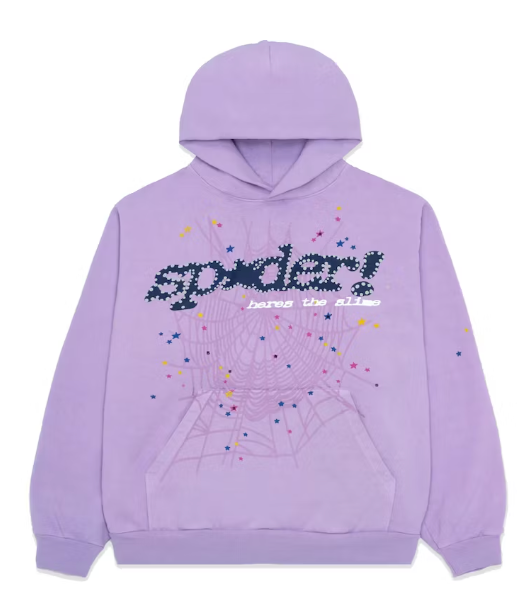 Sp5der Acai Hoodie Purple – Urban Necessities