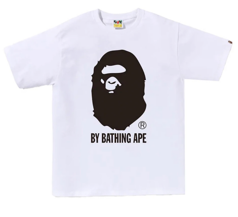 BAPE Bicolor By Bathing Ape Tee 'White/Black'