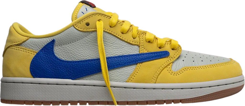 Travis Scott x Wmns Air Jordan 1 Retro Low OG SP 'Canary' - DZ4137 700