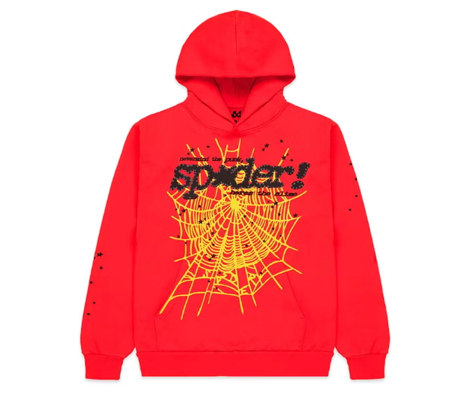 Sp5der P*NK V2 Hoodie Red – Urban Necessities Sp5der P*NK V2 Hoodie Red – Urban Necessities