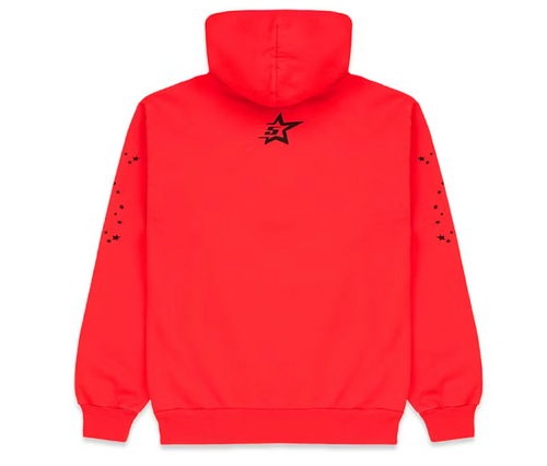 Sp5der P*NK V2 Hoodie Red