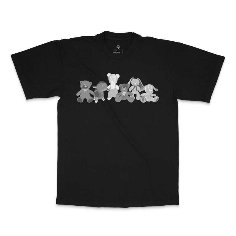 Happy I'm Sad - Bear Tee 'Black'