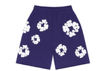 Denim Tears The Cotton Wreath Shorts Purple