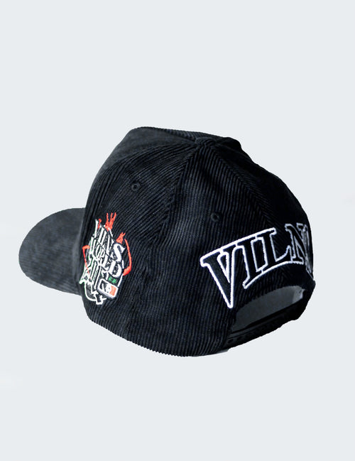 Villain - Viln "V" Lightning Hat (Black)