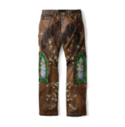 Lux 18 - Garden Glass Patched Pants