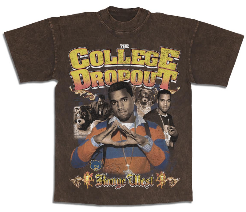 Scam Likely Kanye College Dropout Tee Mineral Brown