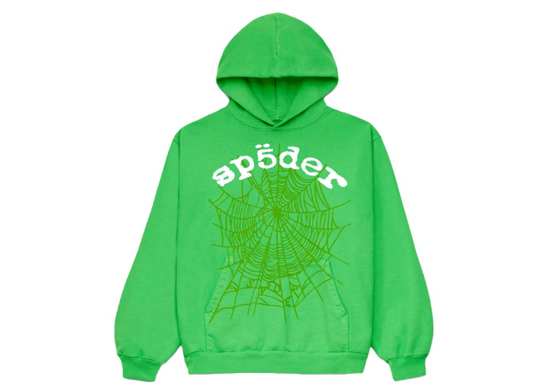 Sp5der Legacy Hoodie Green