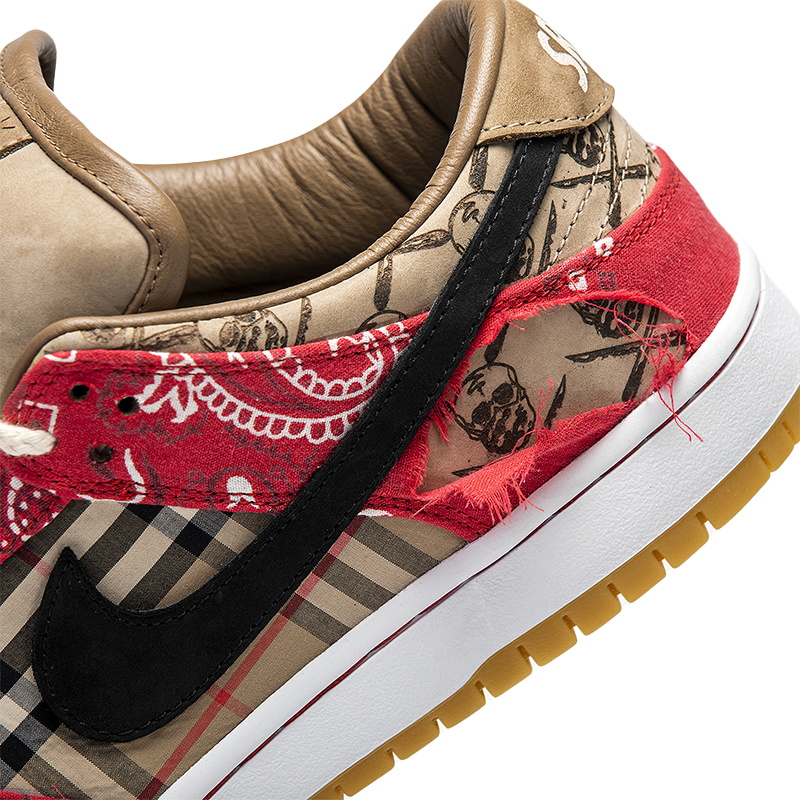 Red bandana jordan shoes on sale