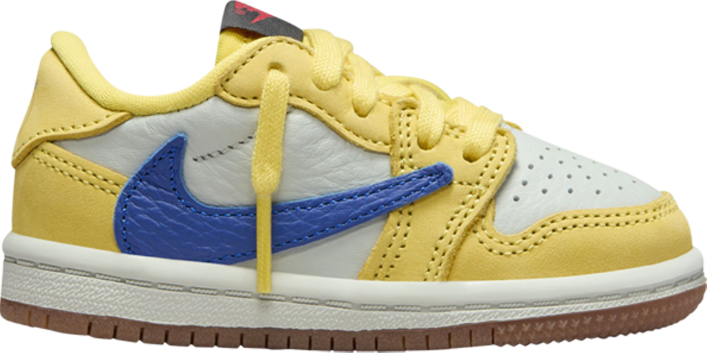 Travis Scott x Air Jordan 1 Retro Low OG SP Toddler 'Canary' - DZ5908 700