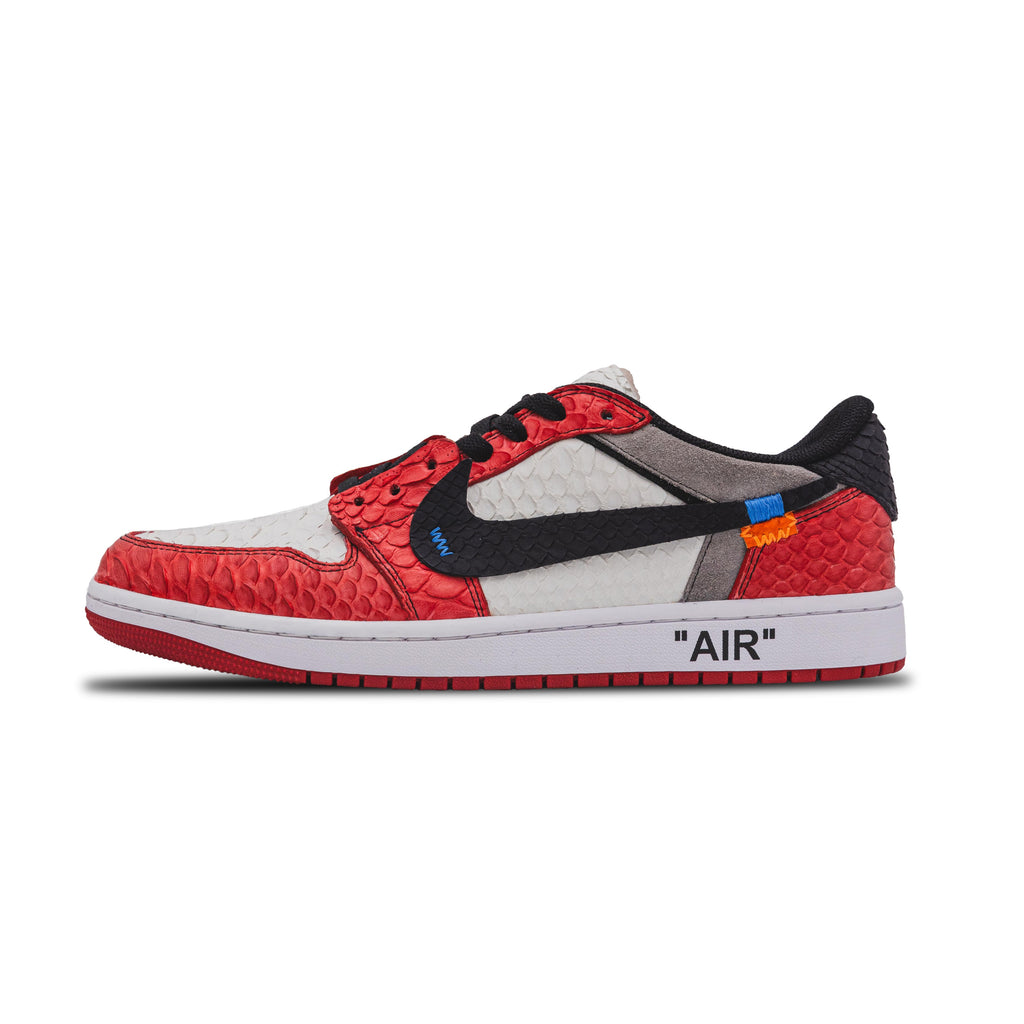 SRGN Air Jordan 1 Low Off-White Chicago - SHOE SURGEON