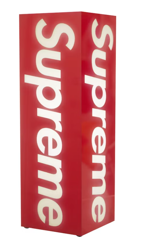 Supreme Box Logo Lamp Red