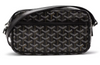 Goyard Cap Vert Crossbody Goyardine Black