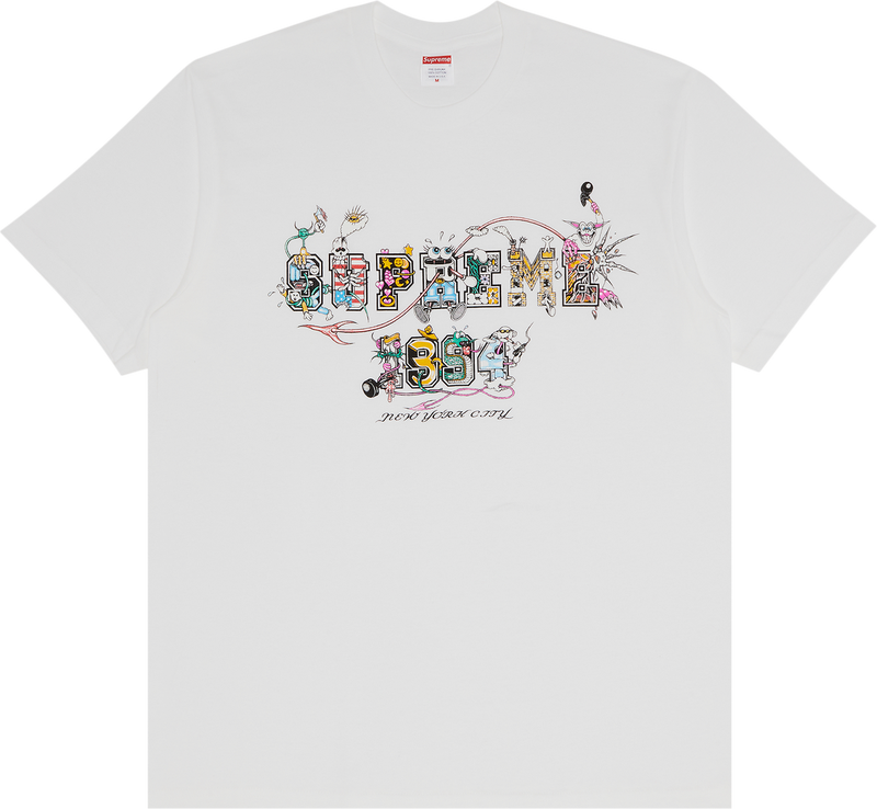 Supreme Varsity Tee White