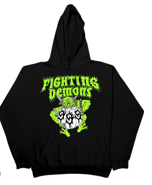 Juice Wrld x Vlone Fighting Demons Hoodie - Black – Urban Necessities