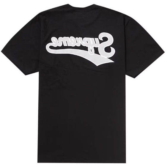 Supreme Backwards Tee Black