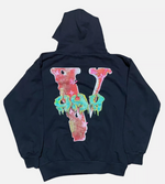 Juice Wrld x Vlone Hoodie - Black