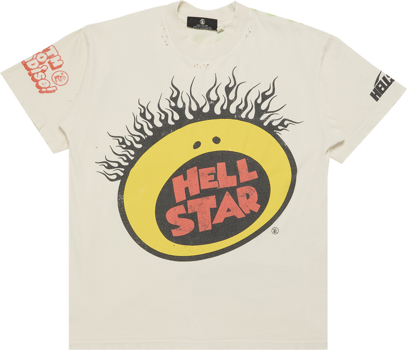 Hellstar Slime T-Shirt Cream