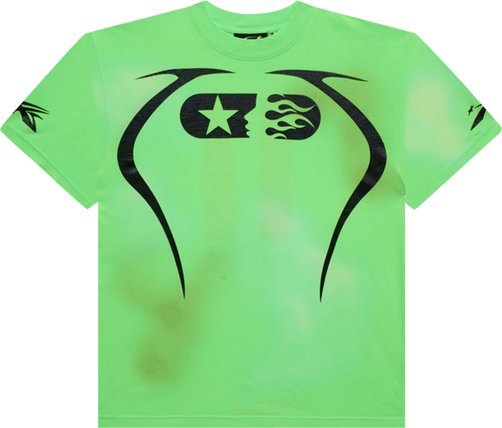 Hellstar Warm Up T-Shirt Neon Green