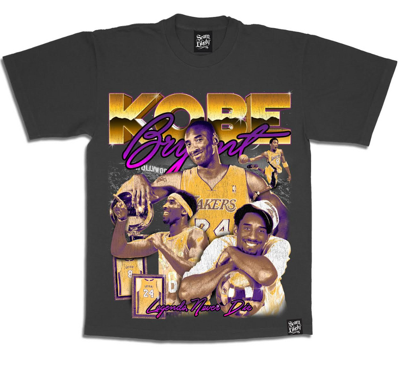 Scam Likely Kobe Bryant Tee Vintage Black