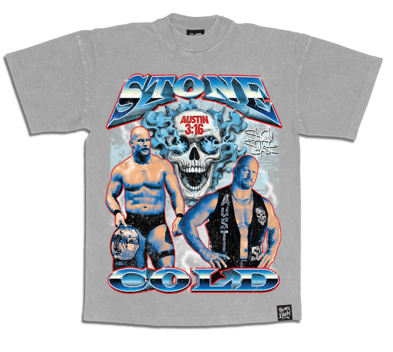 Scam Likely Stone Cold Tee Ice Grey