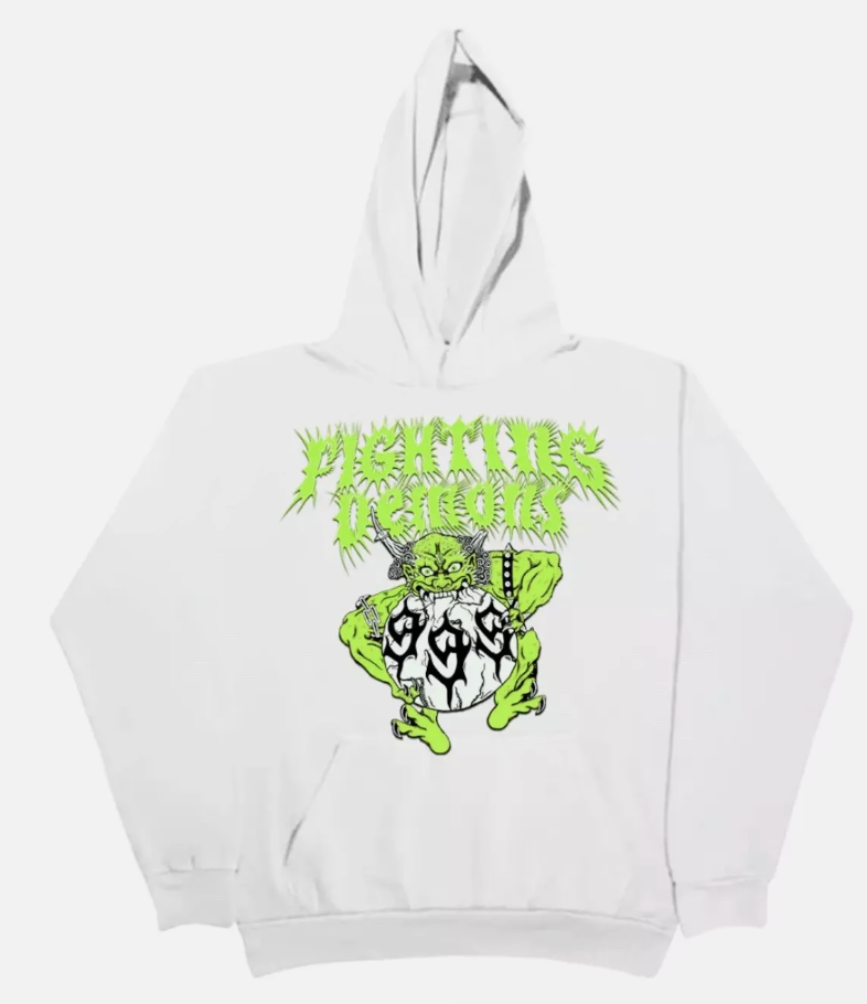 Juice wrld white hoodie hotsell