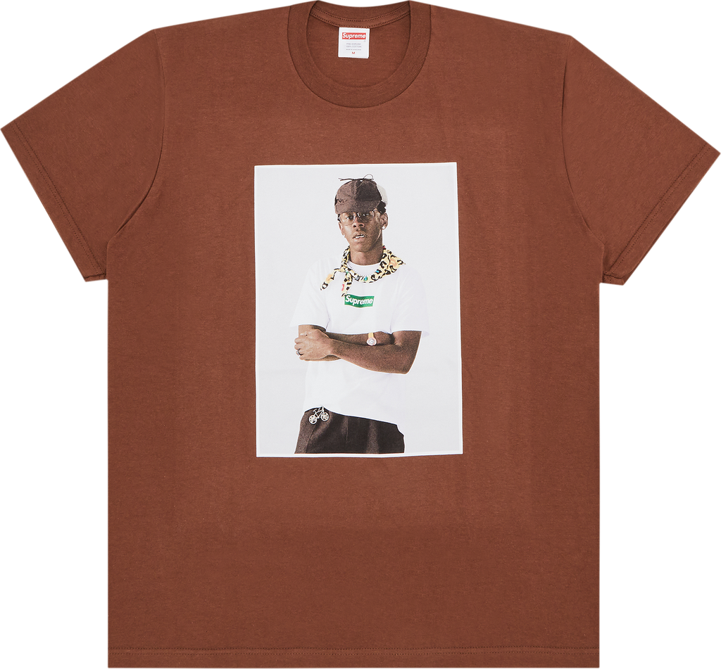 Supreme Tyler, The Creator Tee 'Brown'