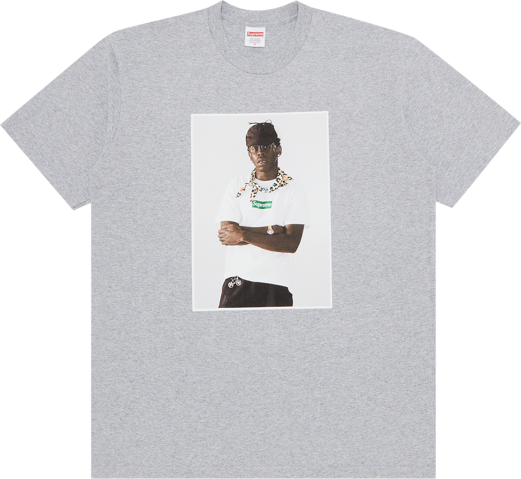 Supreme Tyler, The Creator Tee 'Heather Grey'