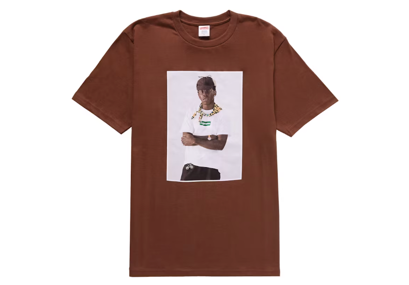 Supreme Tyler The Creator Tee Brown