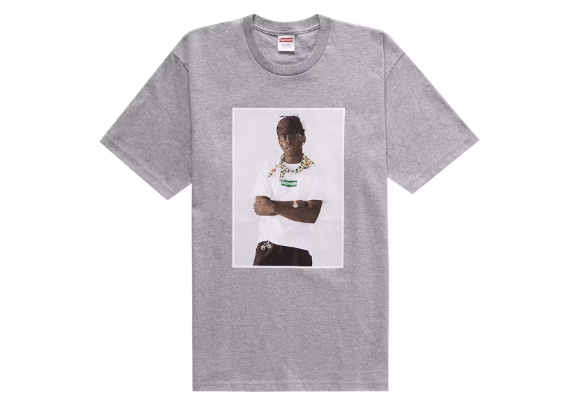 Supreme Tyler The Creator Tee Heather Grey