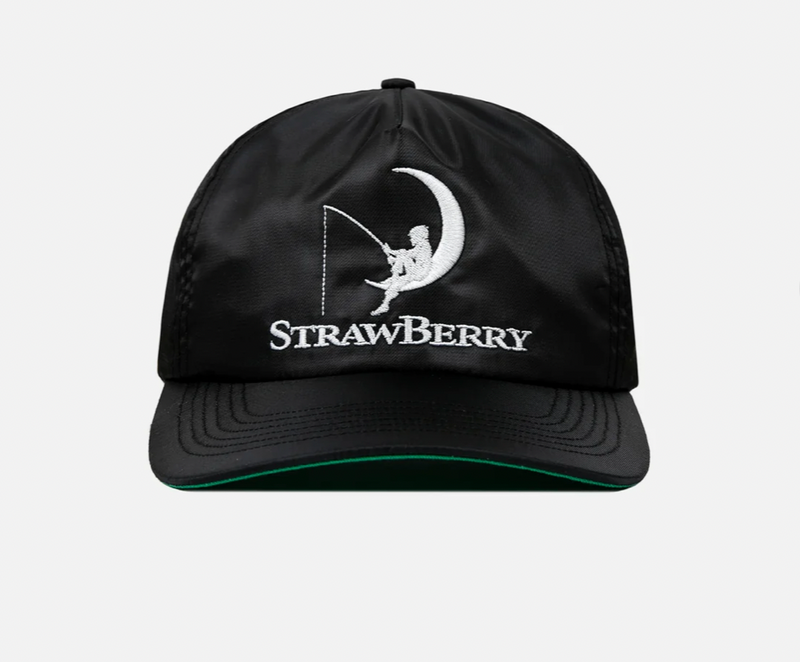 Dream Satin Snapback - Black