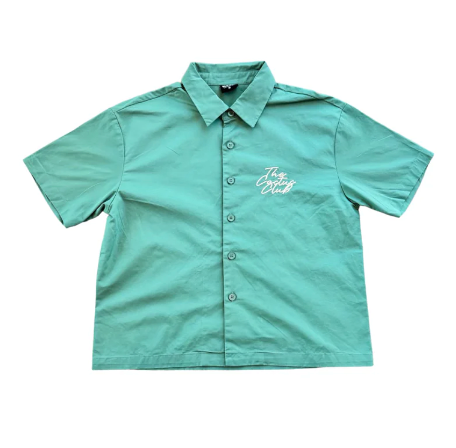 Sicily Button Up - Mint