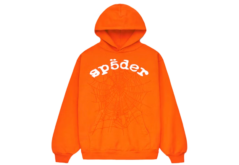 Sp5der Legacy Hoodie Orange