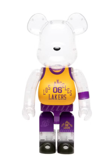Bearbrick x Bodega x NBA Worldwide Respect Los Angeles