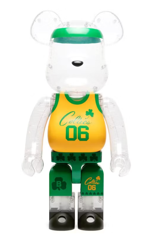 Bearbrick x Bodega x NBA Worldwide Respect Boston Celtics 1000%