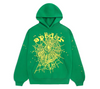 Sp5der Star OG Web V2 Hoodie Slime Green