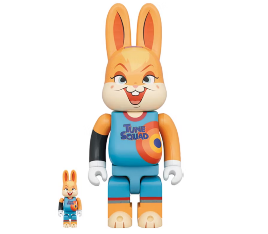 Bearbrick x Space Jam: A New Legacy Rabbrick Lola Bunny 100% & 400% Set