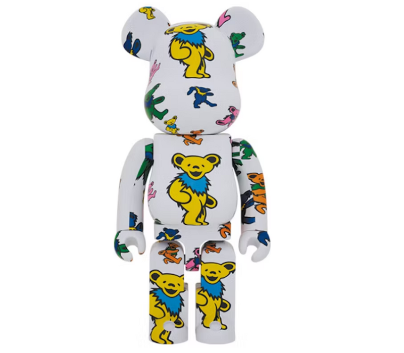 Bearbrick x Grateful Dead (Dancing Bear) 1000%