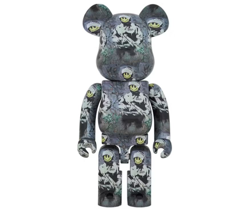 Bearbrick Riot Cop 1000%