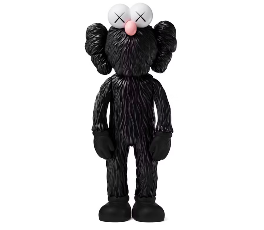 KAWS BFF Open Edition Vinyl Figure Black