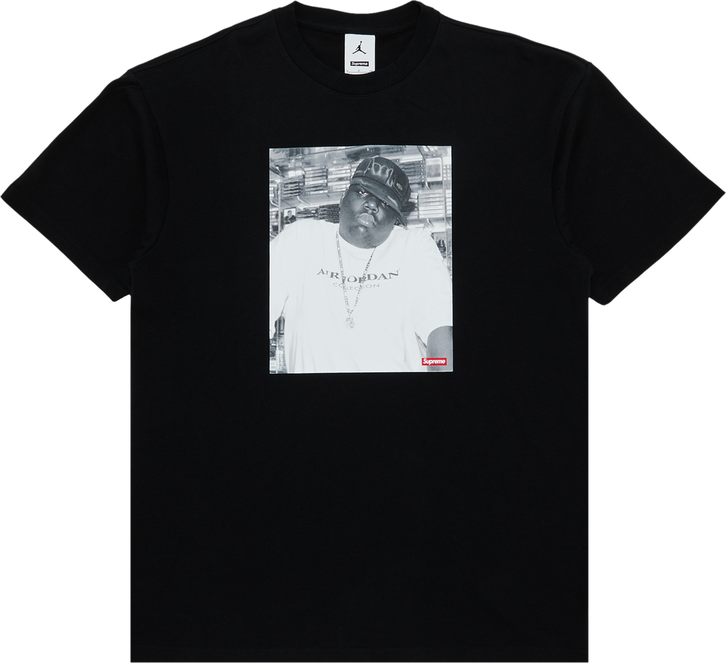 Supreme x Jordan Biggie Short-Sleeve Top 'Black'